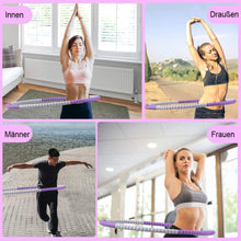 Lade das Bild in den Galerie-Viewer, GOLDEN Hula-Hoop-Reifen Hula Hoop für Erwachsene &amp; Kinder zur Gewichtsabnahme und Massage
