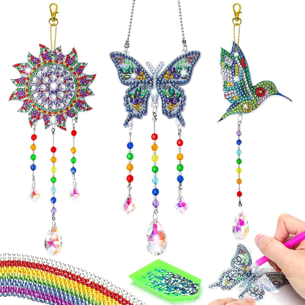 GOLDEN Gemälde Bastelset Kinder Geschenkideen Spielzeug Diamant Paintin