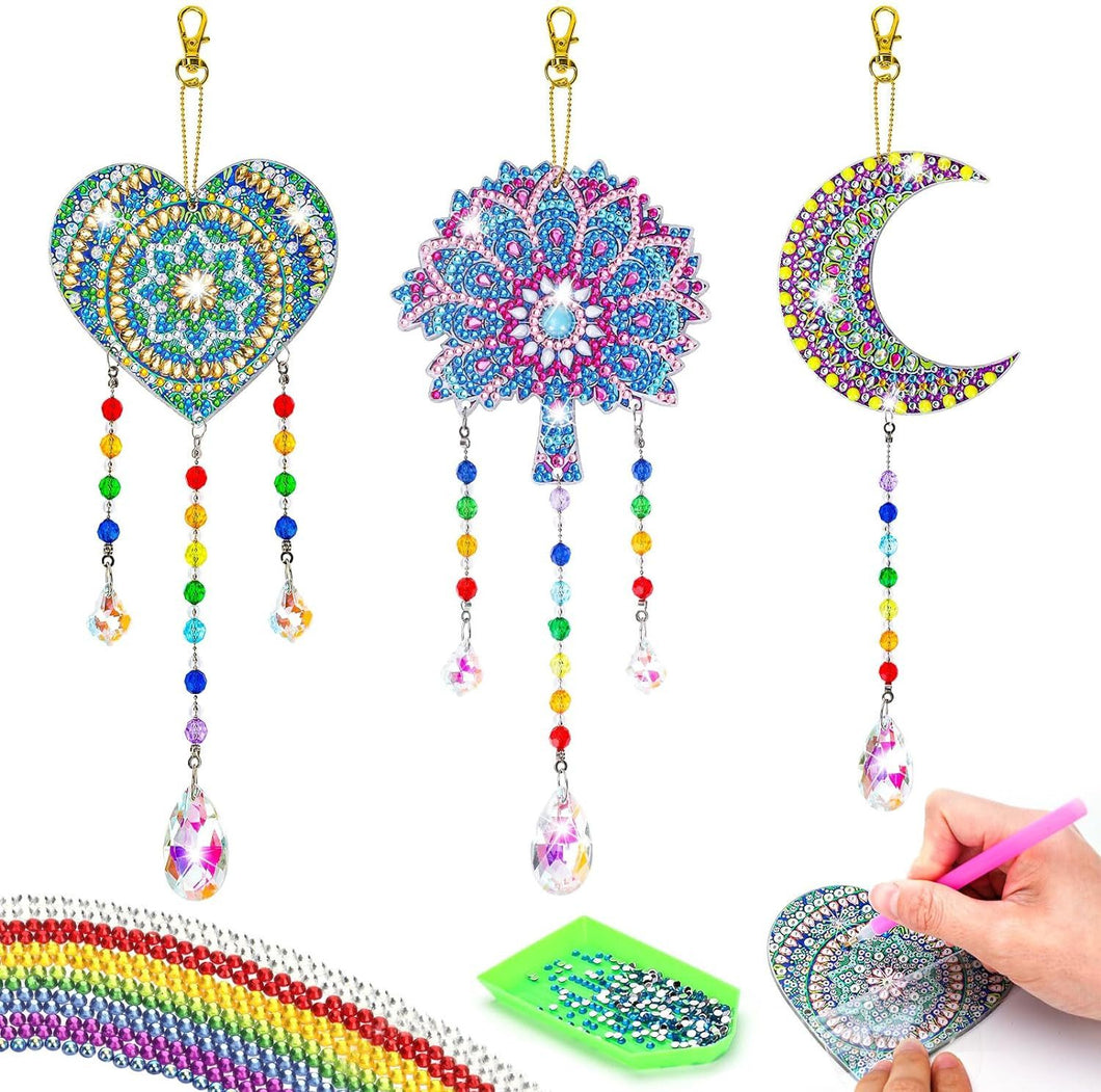 GOLDEN Kreativset Bastelset Kinder Geschenkideen Spielzeug Diamant Painting