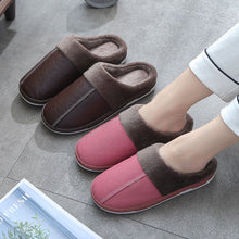 Lade das Bild in den Galerie-Viewer, Damen Herren Komfort Memory Foam Hausschuhe Damen Plüsch Fleece Plüsch Hausschuhe
