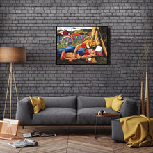 Lade das Bild in den Galerie-Viewer, Kreativset GOLDEN Diamond Painting zubehör bilder Weihnachten ( Juge und Hund)
