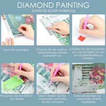 Lade das Bild in den Galerie-Viewer, Kreativset GOLDEN Diamond Painting zubehör bilder Weihnachten ( Bunte Eule)
